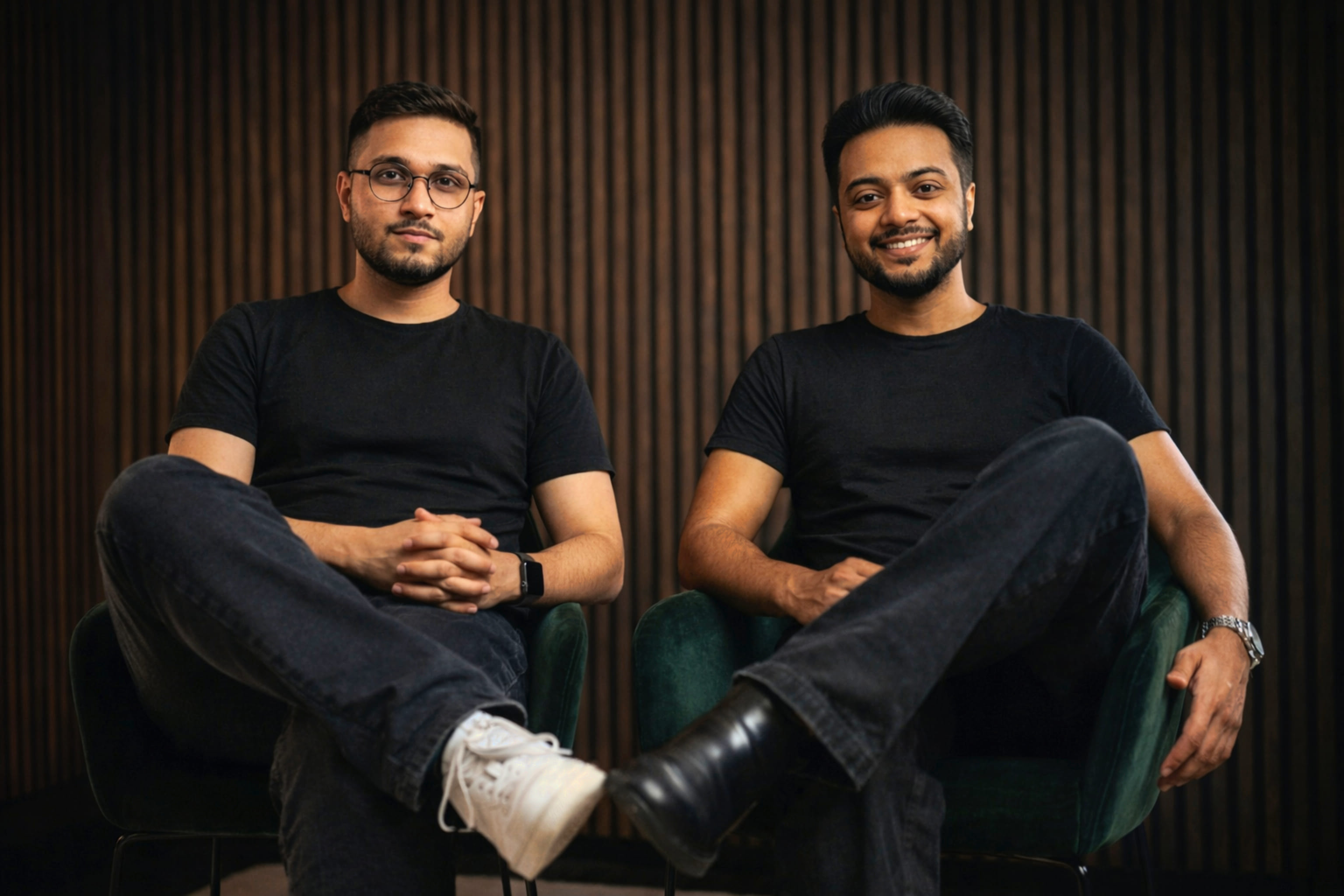 Riple Founders - Suman Saha and Anupam Ghosal